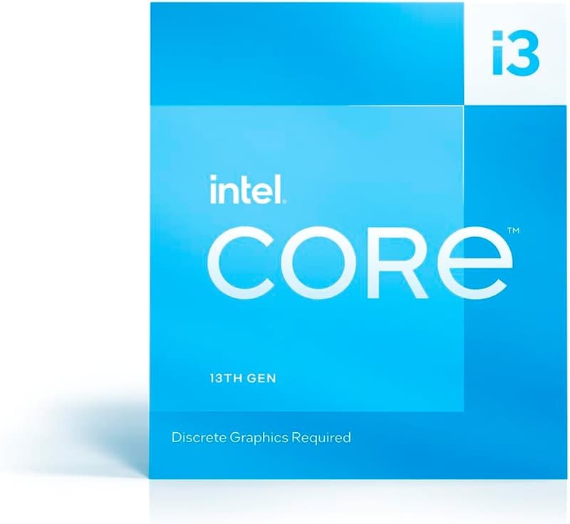 Intel Core 13世代 i3-13100 デスクトッププロセッサー (4コア、最大4.5GHz)