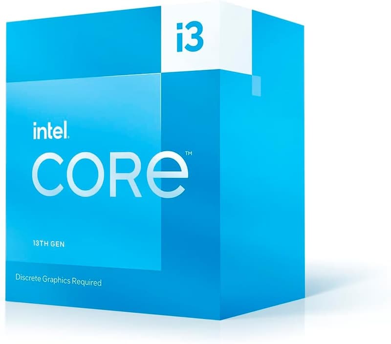 Intel Core 13世代 i3-13100 デスクトッププロセッサー (4コア、最大4.5GHz)