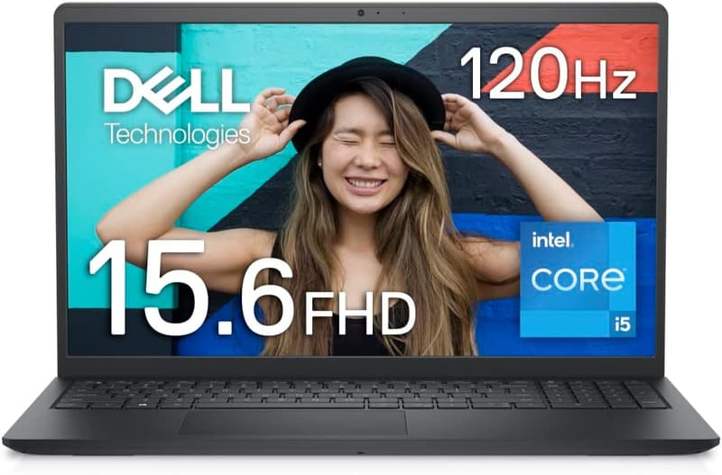 Dell Inspiron 15 3520 ノートパソコン 15.6インチ Intel Core i5 メモリ8GB SSD512GB Windows11 カーボンブラック 翌営業日対応修理サービス1年