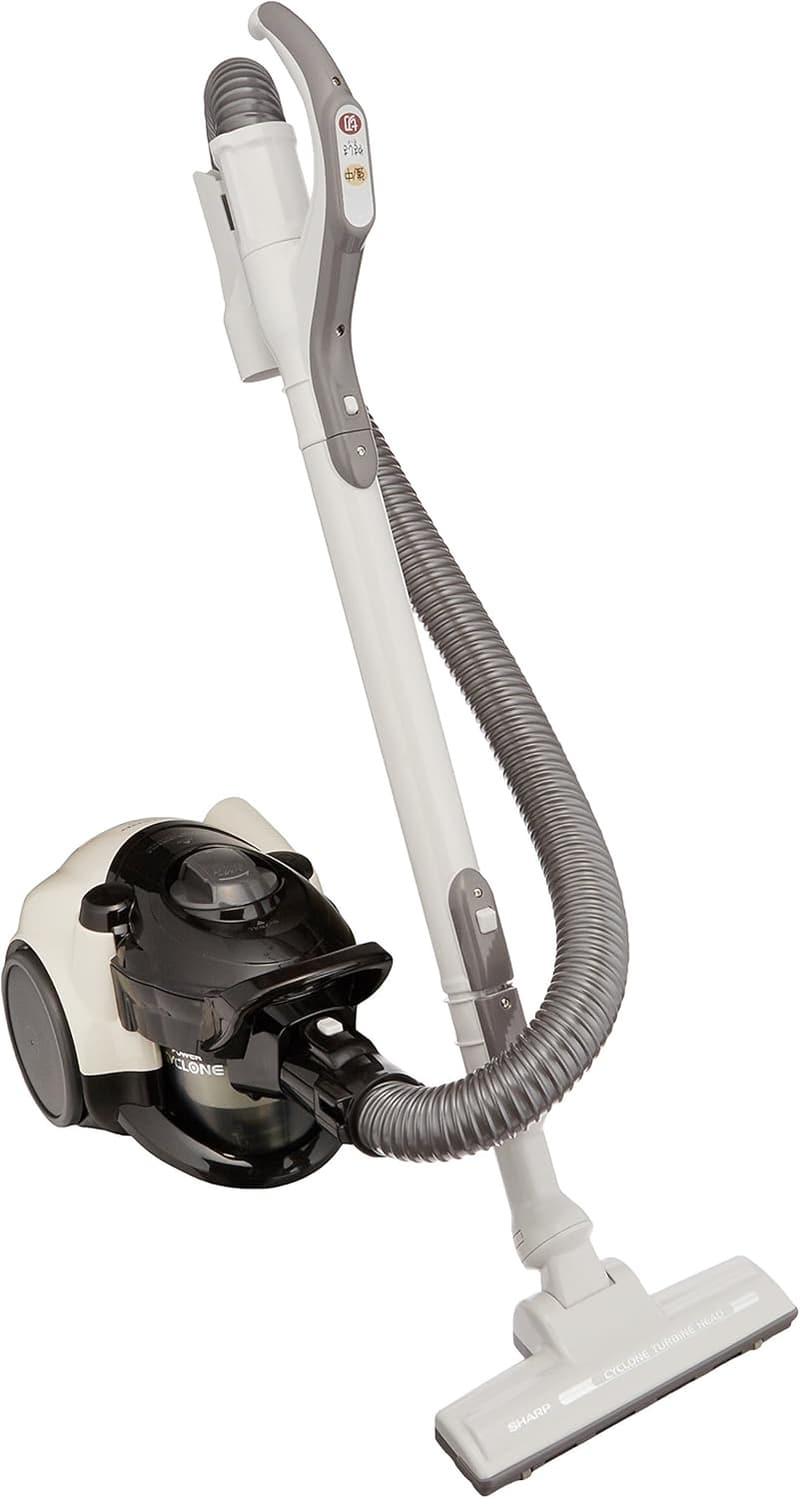 掃除機 シャープ EC-CT12-C サイクロンキャニスター コード式 吸込仕事率450W ベージュ