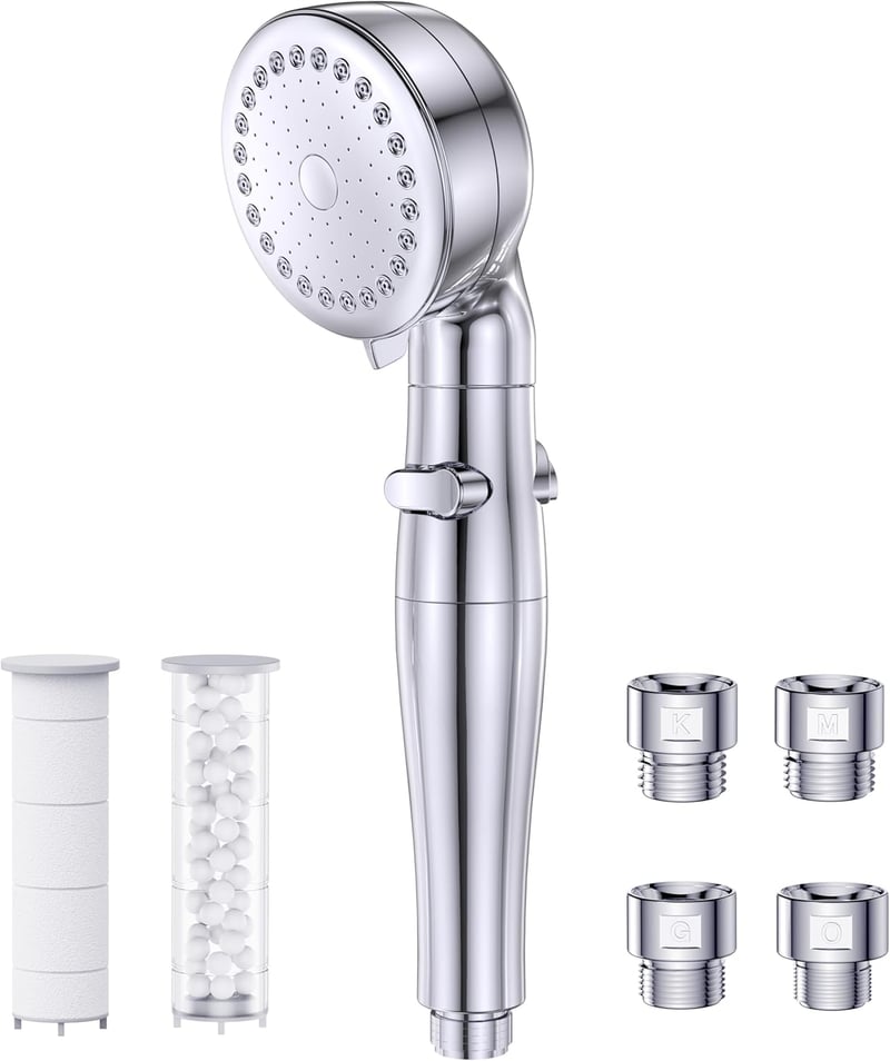 高水圧マイクロナノバブルシャワーヘッド - 節水80%以上