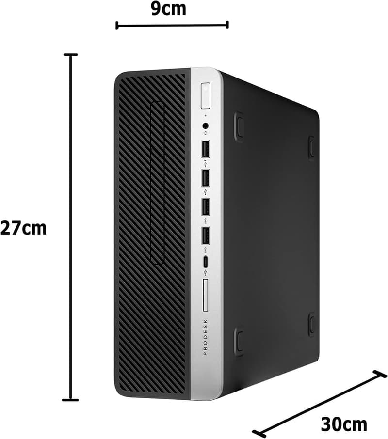 整備済み HP デスクトップPC 600G1 / Win 11 Pro / MS Office 2019 / Celeron G1820 / 4GB RAM / 128GB SSD