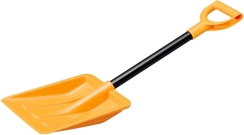 アイリスオーヤマ 雪かき用ポリカ製車載スコップ オレンジ