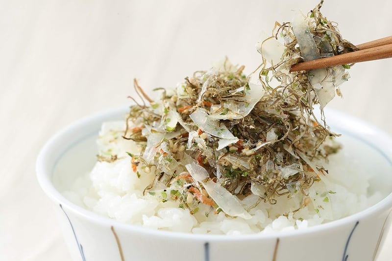 いか昆布とちりめんの生ふりかけ2袋セット｜おにぎりやご飯のお供