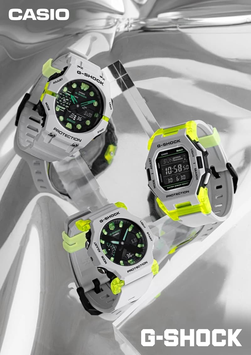 バーチャルミックスシリーズ Bluetooth搭載 メンズ グレー 腕時計 GA-B001MW-8AJF【国内正規品】