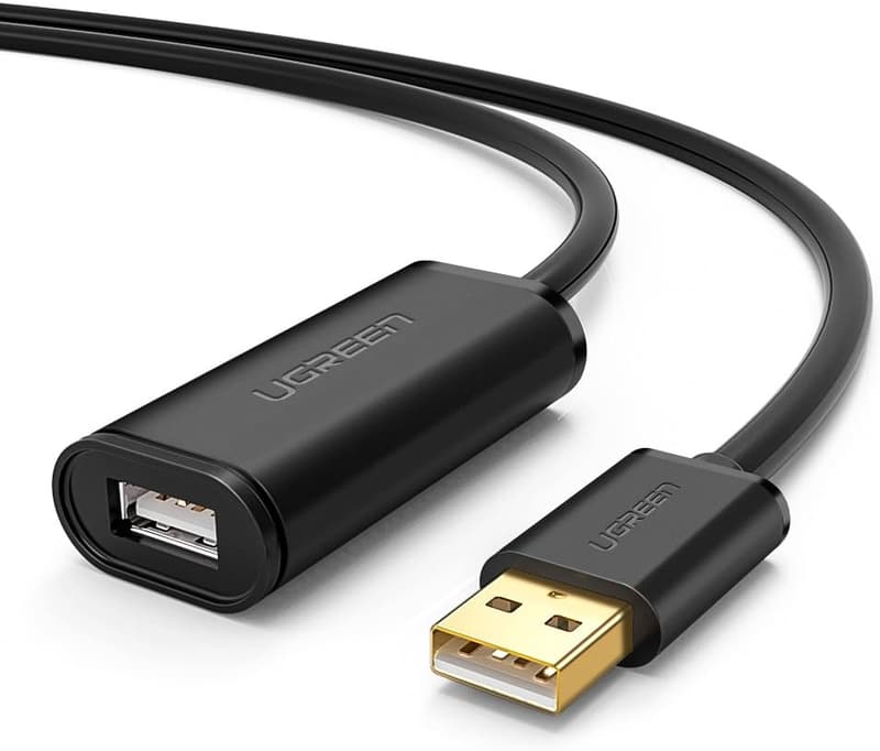 UGREEN USB延長ケーブル 10m アクティブリピーター タイプAオス-タイプAメス