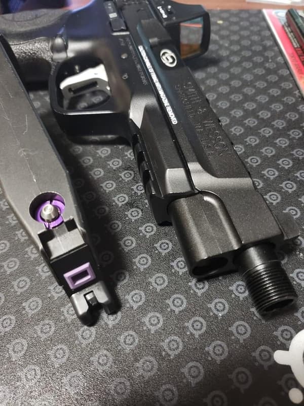 東京マルイ S&W M&P 9 V CUSTOM ガスブローバック（18歳以上向け）