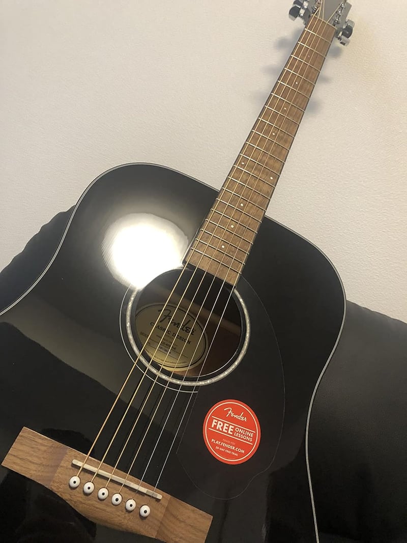 Fender CD-60S アコースティックギター ドレッドノートタイプ ソフトケース付き
