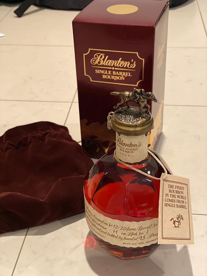 ブラントン シングルバレルバーボン 750ml