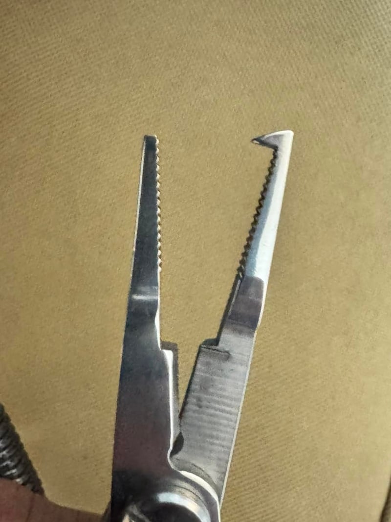 マイクロスプリットリングプライヤー 15cm - 多機能針外し・ラインカッター