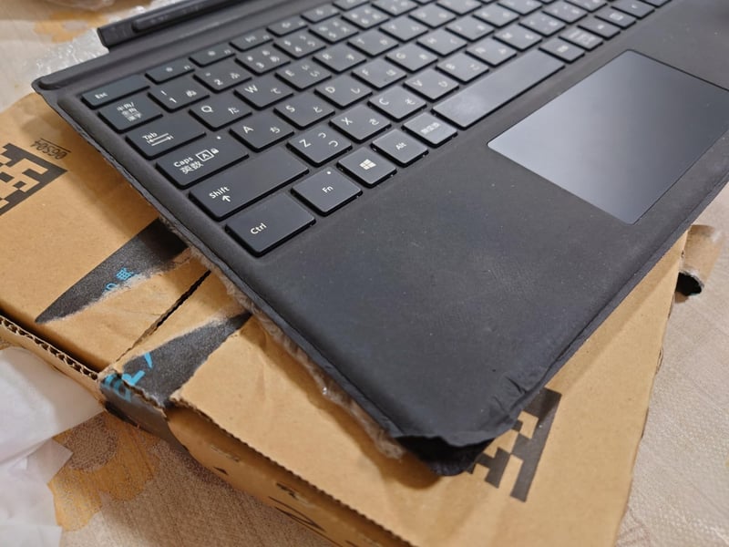 マイクロソフト Surface Pro 専用 ブラック タイプカバー