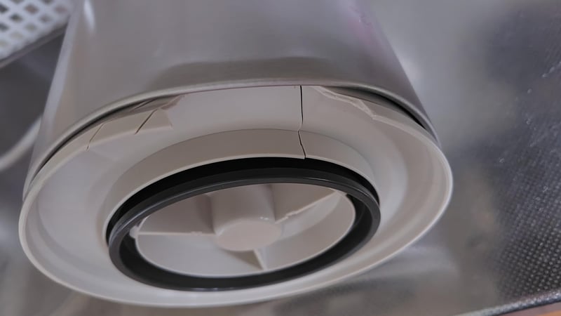 真空断熱ガラスエアーポット 2.2L 押すだけ式 マットシルバー