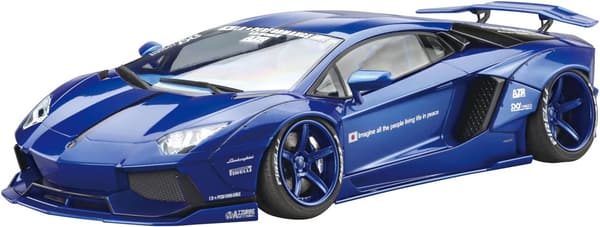 LBワークス ランボルギーニ アヴェンタドール Ver.2 プラモデル 1/24