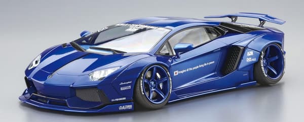 LBワークス ランボルギーニ アヴェンタドール Ver.2 プラモデル 1/24