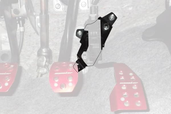 アルトワークス ターボRS HA36S用 スポーツドライビング アクセルペダルマウント