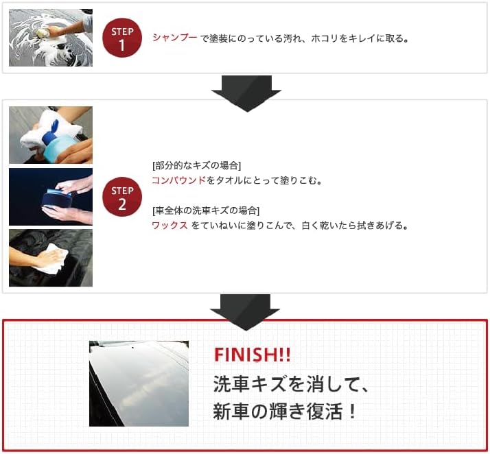 超微粒子コンパウンド ダーク＆メタリック車用 280ml [ウイルソン]