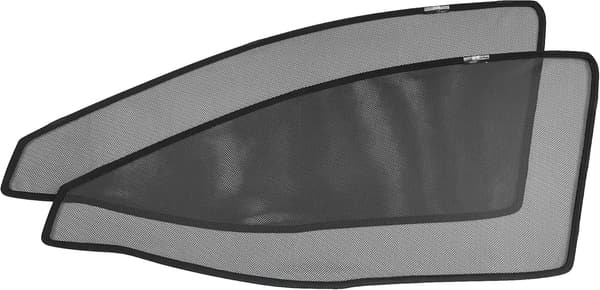 プリウス 50系 ZVW52用 メッシュサンシェード 遮光カーテン 2枚セット (運転席・助手席用)