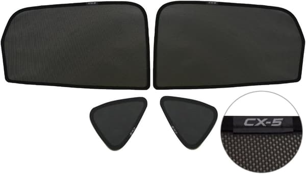 新型CX-5用メッシュサンシェード 断熱遮光タイプ