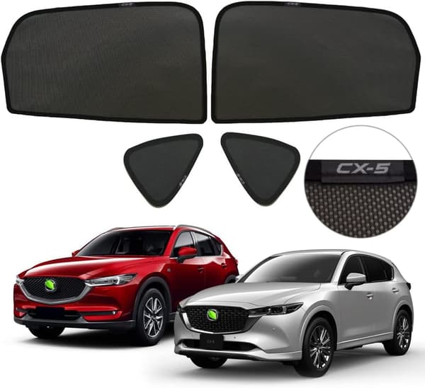 新型CX-5用メッシュサンシェード 断熱遮光タイプ