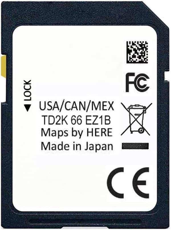 2025年版ナビゲーションカード CX-5/CX-9/CX-30/CX-50 (USA/CAN/MEX対応)