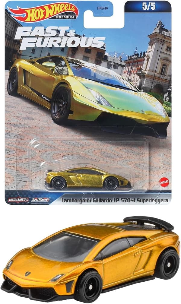 ランボルギーニ・ガヤルド LP 570-4 スーパーレッジェーラ - ホットウィール ワイルド・スピード【3才~】