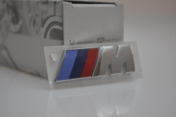 BMW純正 M エンブレム クローム フロントフェンダー用 51148058881