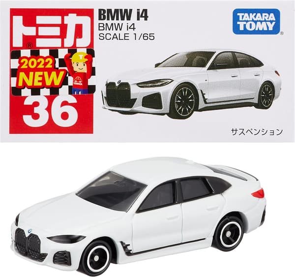 トミカ No.36 BMW i4 ミニカー おもちゃ（3歳以上）