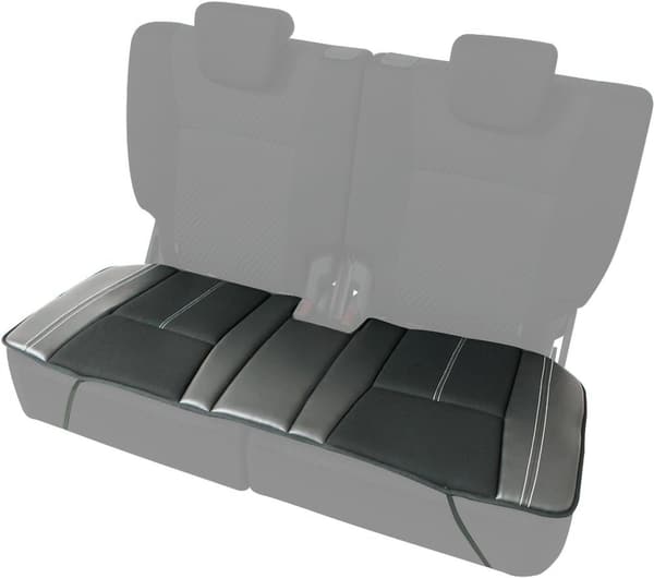 軽自動車用ツインシートクッション 黒 ベーシックレザー 5345-22BK