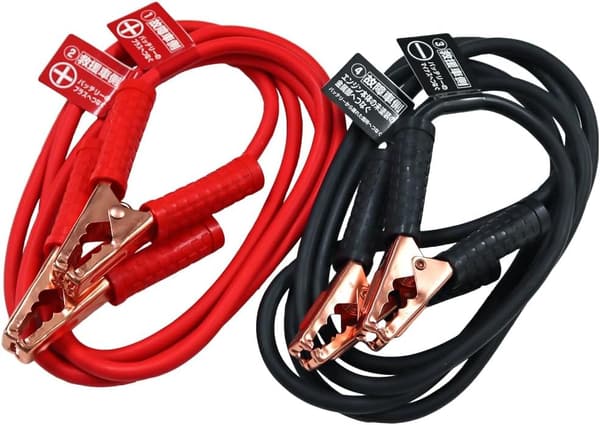 メルテック ブースターケーブル 軽自動車・トラック用 DC12V/24V 100A 3m レッド/ブラック
