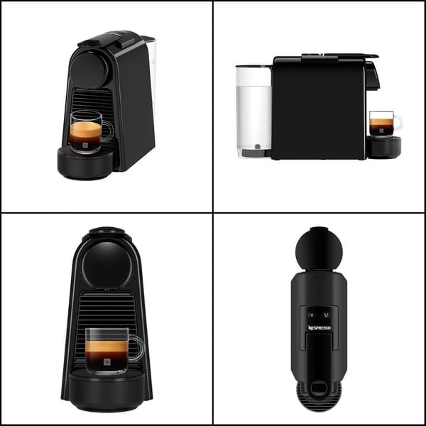 エッセンサミニ カプセル式コーヒーメーカー ピアノブラック おしゃれ コンパクト