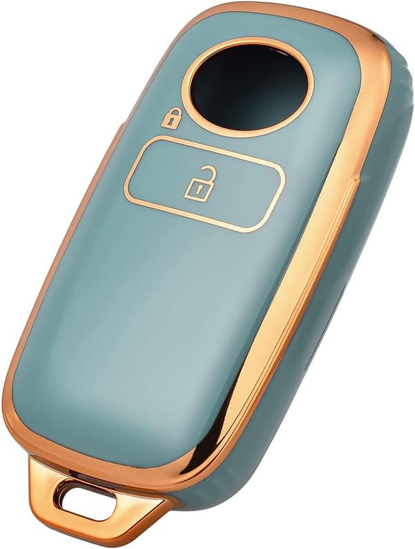 トヨタ・ダイハツ RAIZE/ROCKY用 高級TPUスマートキーカバー 2ボタン 防汚・滑り止め