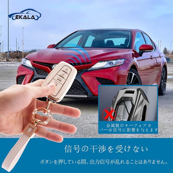 トヨタ車専用 リモコンキーケース TPU製 軽量 汚れ・傷防止