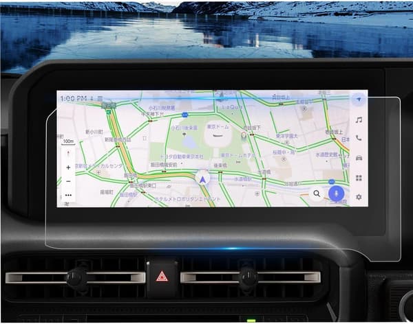 トヨタ ランクル250 専用ナビ保護フィルム 2枚入り 12.3インチ Hydro抗ウイルス加工 PET製