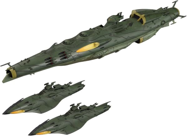 ガミラス艦セット2 1/1000スケール (宇宙戦艦ヤマト2199)