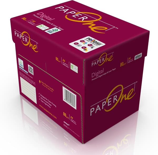 エイプリル PaperOne A4コピー用紙 80GSM 2500枚 高白色 カーボンニュートラル認証