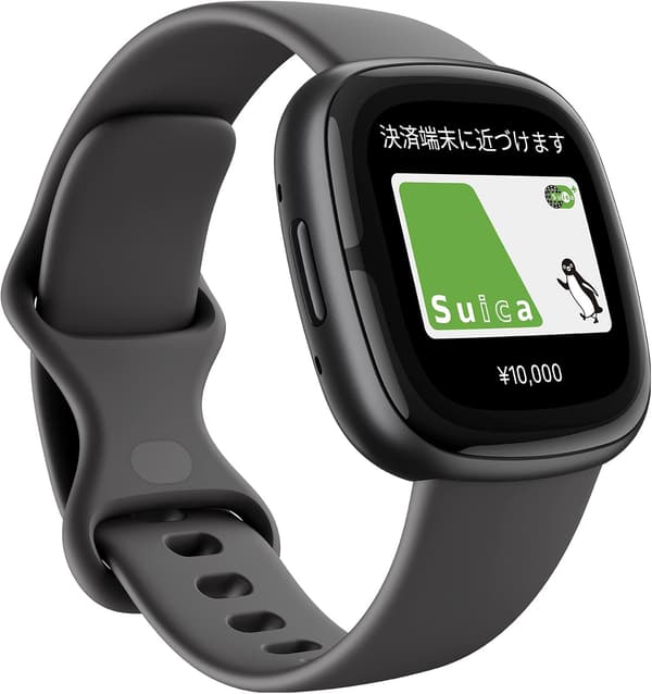 Fitbit Sense 2 スマートウォッチ シャドーグレー 【Suica対応・GPS・Alexa搭載】