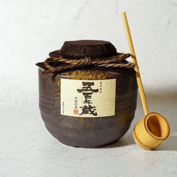 五百年蔵 甕壷 芋焼酎 25度 鹿児島産 1800ml