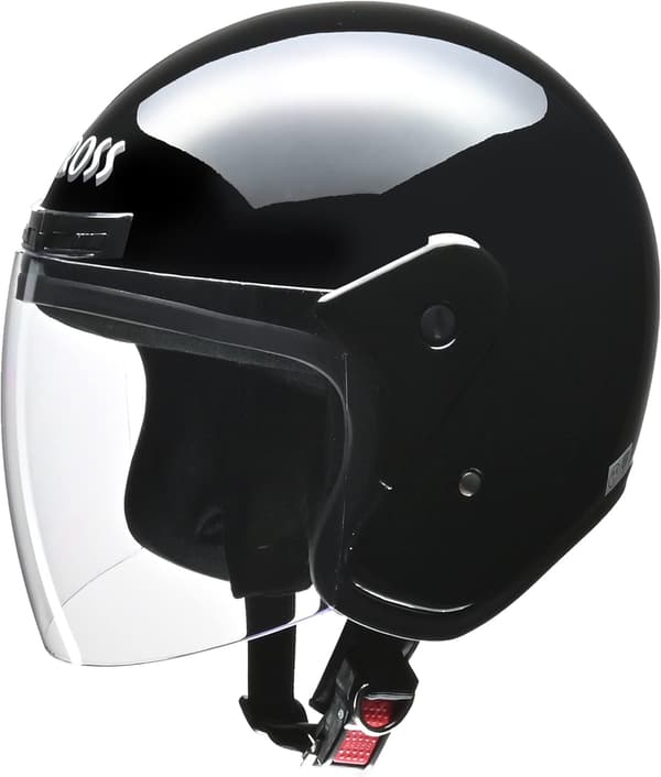 バイクヘルメット ジェットタイプ CROSS ブラック CR-720