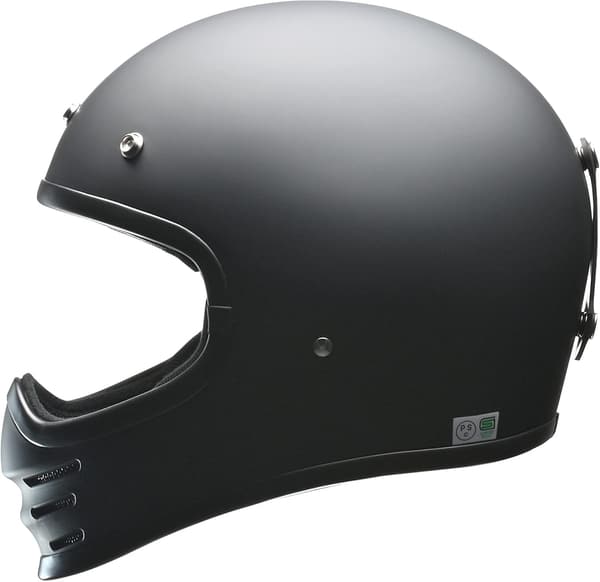 フルフェイスバイクヘルメット マットブラック RUDE フリーサイズ (57-60cm)