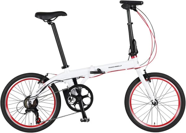 TRANS MOBILLY NEXT206 軽量アルミフレーム電動アシスト折りたたみ自転車 20インチ 6段変速
