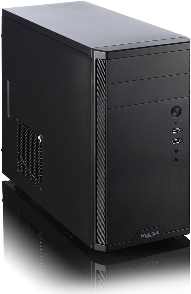 フラクタルデザイン Core 1100 マイクロタワーPCケース ブラック