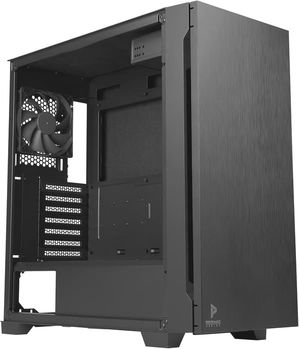 静音型ミドルタワーPCケース P10C 防音パネル付き（黒）