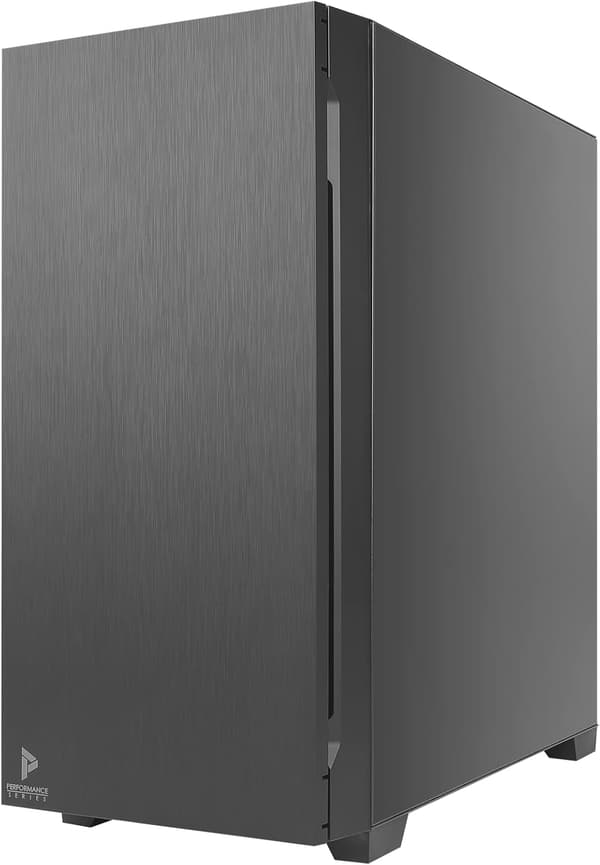 静音型ミドルタワーPCケース P10C 防音パネル付き（黒）