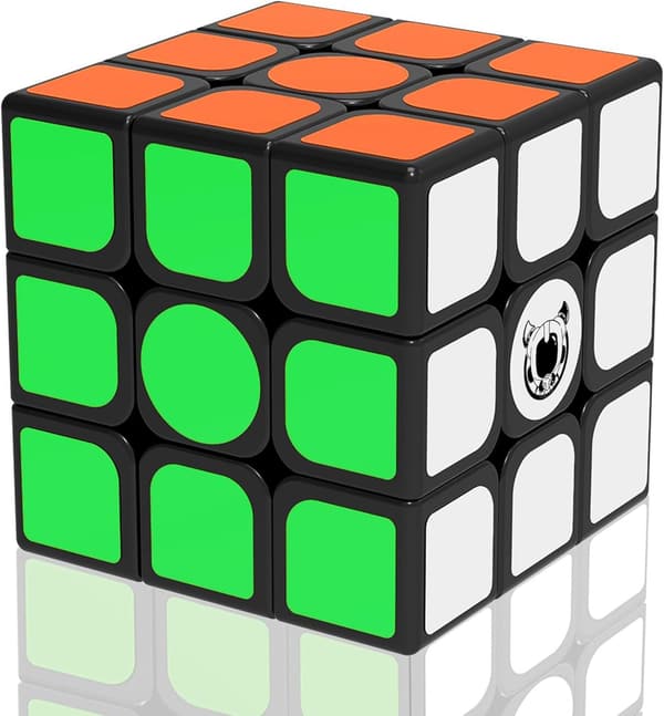 初心者向け3x3マジックキューブ 脳トレ立体パズルゲーム 知育玩具 男の子・女の子用