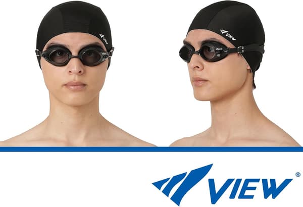 大人用フィットネススイミングゴーグル 日本製 くもり止め機能付き V540SA