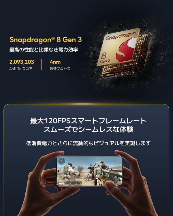 Xiaomi POCO F7 Pro 12GB/512GB 日本語版 SIMフリー スマートフォン Snapdragon 8 Gen 3搭載 シルバー