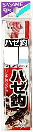 ハゼ釣り用ささめ針 糸付きフィッシングフック