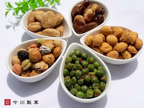 父の日・母の日ギフト 今川製菓 ナッツ＆豆菓子9パックセット