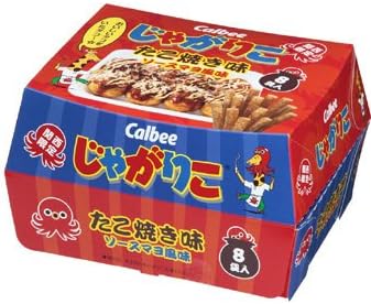 関西限定 じゃがりこ たこ焼き味 ソースマヨ風味 1箱8袋入り