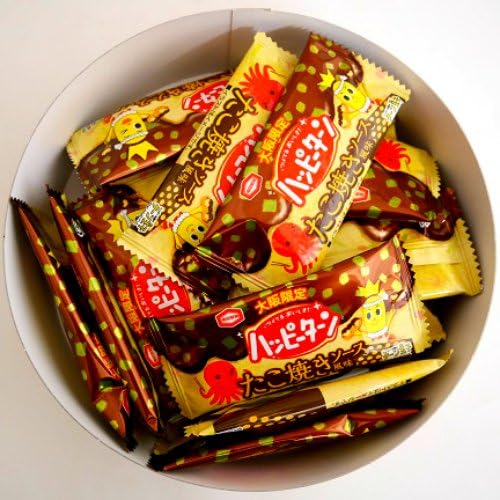 【大阪限定】ハッピーターン たこ焼きソース風味 20枚